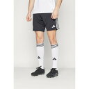 アディダス メンズ バスケットボール スポーツ TIRO 24 - Sports shorts - black/white