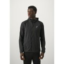 アシックス メンズ バスケットボール スポーツ ROAD PACKABLE JACKET - Windbreaker - black