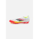 アディダス メンズ バスケットボール スポーツ F50 LEAGUE LACELESS FG/MG - Moulded stud football boots - footwear white/core black/solar yellow(4)