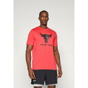 アンダーアーマー メンズ バスケットボール スポーツ BRAHMA BULL - Print T-shirt - lava red/black