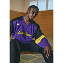 ナイキ メンズ バスケットボール スポーツ NBA CITY EDITION LOS ANGELES LAKERS HOCKEY - Long sleeved ...