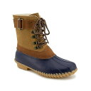 WCr[[ fB[X u[c V[Y Women's Windsoer Water Resistant Duck Boot Navy-Tan