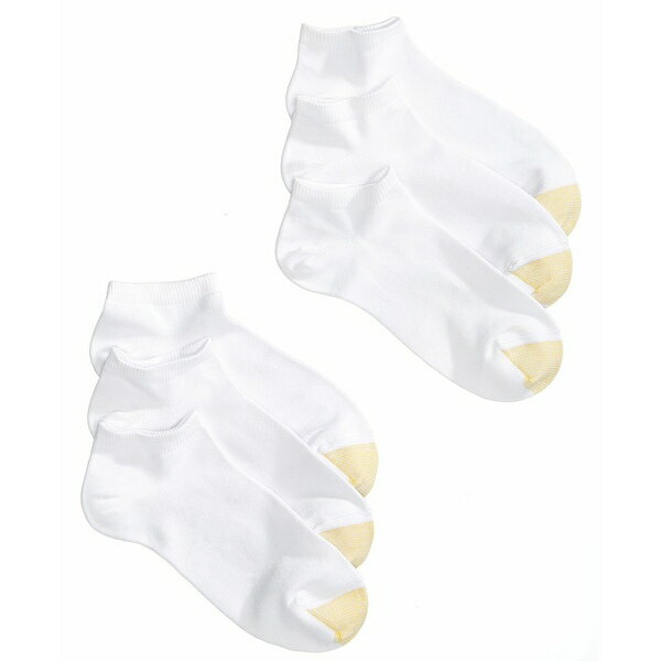 S[hgD[ fB[X C A_[EFA Women's 6-Pack Casual Ultra-Soft Socks White