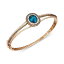  ǥ ֥쥹åȡХ󥰥롦󥯥å ꡼ London Blue Topaz (4 ct. t.w.) & Diamond (2-1/4 ct. t.w.) Bangle Bracelet in 14k Rose Gold Blue Topaz