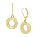 ロバート・リー・モーリス・ソーホー レディース ピアス＆イヤリング アクセサリー Gold-Tone Open Circle Drop Earrings Gold