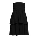 【送料無料】 マークエリス レディース ワンピース トップス Mini dresses Black