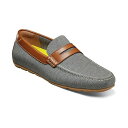 フローシャイム メンズ スリッポン・ローファー シューズ Men's Motor Knit Moc Toe Penny Loafer Gray multi