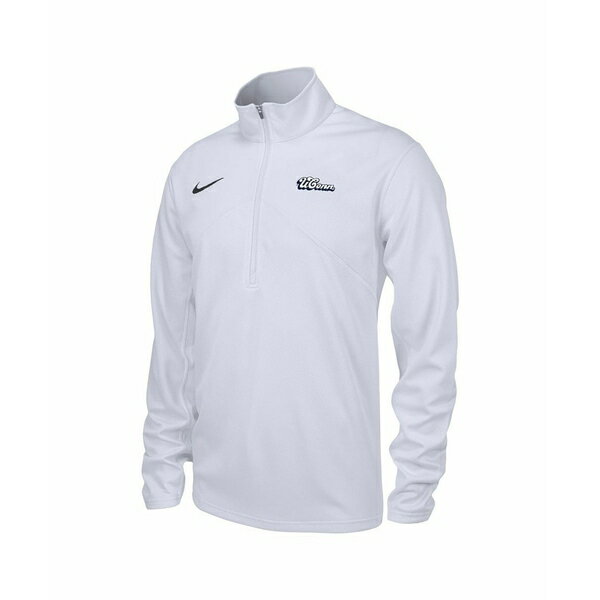 ナイキ メンズ ジャケット＆ブルゾン アウター Men's White UConn Huskies Vault Training Performance Quarter-Zip Jacket White