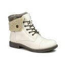 クリフバイホワイトマウンテン レディース ブーツ シューズ Women's Duena Lace-Up Hiker Booties Winter White