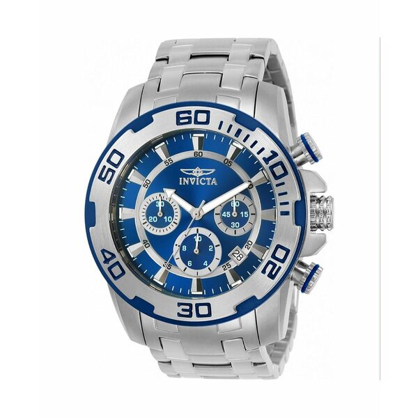 ӥ  ӻ ꡼ Men's 22319 Pro Diver Quartz Chronograph Blue Dia...