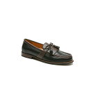 トミー ヒルフィガー メンズ スリッポン・ローファー シューズ Men's Sohan Kilt Detail Tassel Loafers Black, Da...