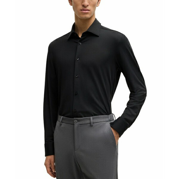 ヒューゴボス メンズ シャツ トップ