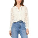 ヴィンスカムート レディース ニット&セーター アウター Women's Textured Mesh Button Bomber Jacket New Ivory(4)