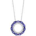 エフィー コレクション レディース ネックレス・チョーカー・ペンダントトップ アクセサリー EFFY Tanzanite (2-5/8 ct. t.w.) & ...