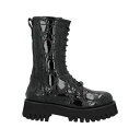 【送料無料】 カサディ レディース ブーツ シューズ Ankle boots Black