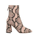 【送料無料】 アクアズーラ レディース ブーツ シューズ Ankle boots Pink