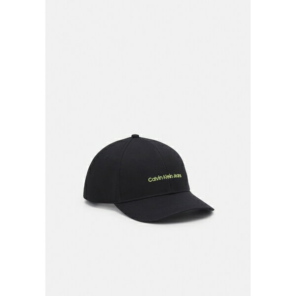 カルバンクライン メンズ 帽子 アクセサリー INSTITUTIONAL UNISEX - Cap - black