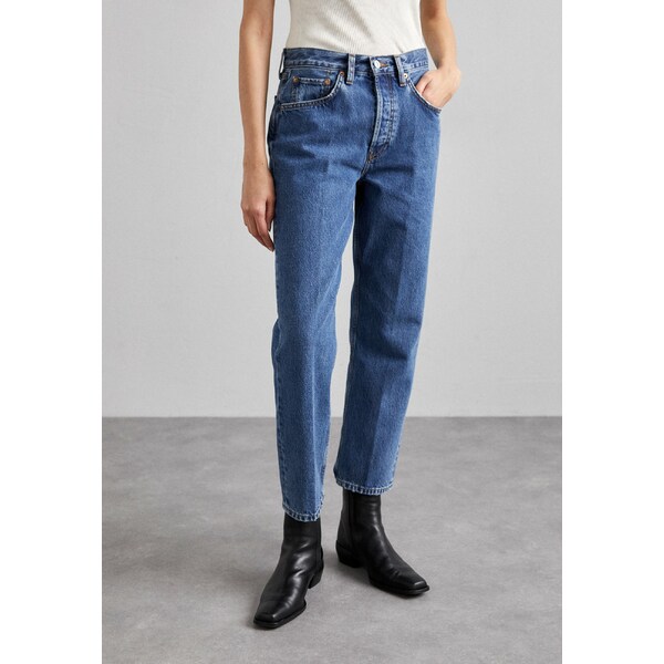 リダン レディース デニムパンツ ボトムス STOVE PIPE - Straight leg jeans - blue mere