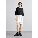 }^}WF fB[X s[X gbvX DRESS - Jersey dress - black/white