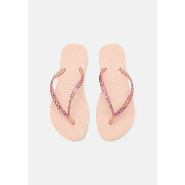 ハワイアナス ハワイアナス レディース サンダル シューズ SLIM GLITTER II WOMEN - T-bar sandals - pink