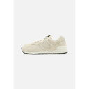 ニューバランス レディース スニーカー シューズ 574 UNISEX - Trainers - white/beige