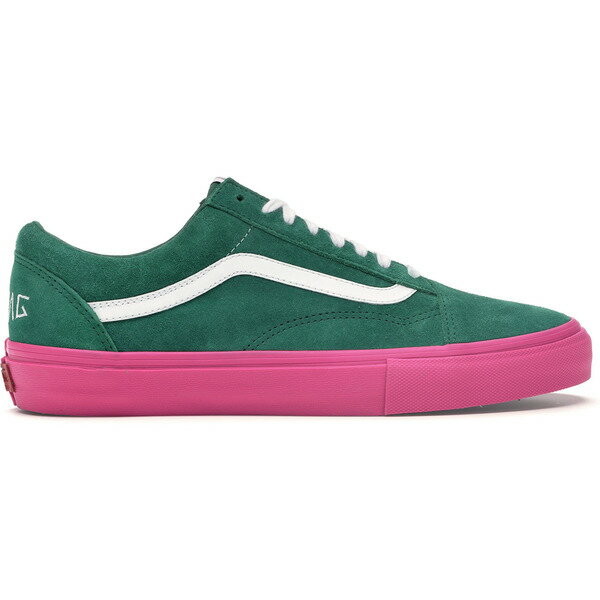 Vans バンズ メンズ スニーカー 【Vans Old Skool Pro S】 サイズ US_12(30.0cm) Golf Wang Green Pink