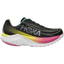 ホカオネオネ スニーカー レディース Hoka One One ホカオネオネ レディース スニーカー 【Hoka One One Mach X】 サイズ US_W_6.5W Black Silver Multi-Color (Women's)