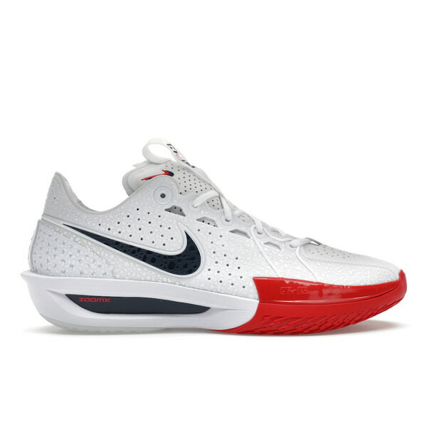楽天astyNike ナイキ メンズ スニーカー 【Nike Air Zoom GT Cut 3 USA】 サイズ US_10（28.0cm） White/Obsidian-Sport Red