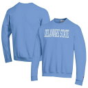 チャンピオン メンズ パーカー・スウェットシャツ アウター Delaware State Hornets Champion Eco Powerblend Crewneck Sweatshirt -