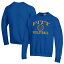 チャンピオン メンズ パーカー・スウェットシャツ アウター Pitt Panthers Champion Volleyball Icon Pullover Sweatshirt Royal