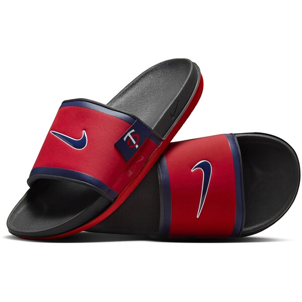 楽天astyNike ナイキ メンズ スニーカー 【Nike Offcourt Slide Minnesota Twins】 サイズ US_6（24.0cm） Sport Red/Dark Smoke Grey/Midnight Navy