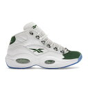 Reebok リーボック メンズ スニーカー 【Reebok Question Mid Michigan State (2023)】 サイズ US_10(28.0cm) Cloud White/Pine Green/Cloud White