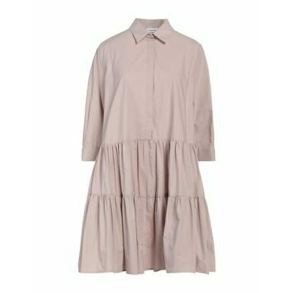 【送料無料】 ファビアナ フィリッピ レディース ワンピース トップス Mini dresses Brown