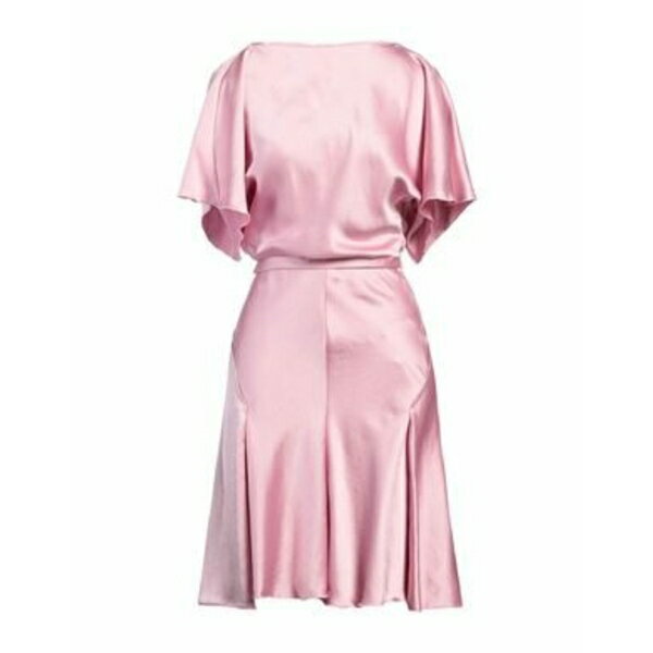 【送料無料】 ヴィクトリア ベッカム レディース ワンピース トップス Midi dresses Pink