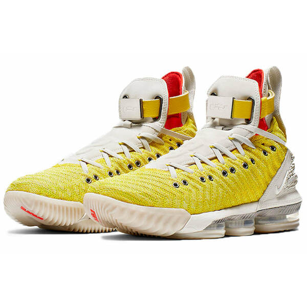 Nike ナイキ メンズ スニーカー 【Nike LeBron 16 HFR Harlem Stage 16 'Bright Citron Light Bone Habanero Red' CI1144-700】 サイズ US_7(25.0cm)