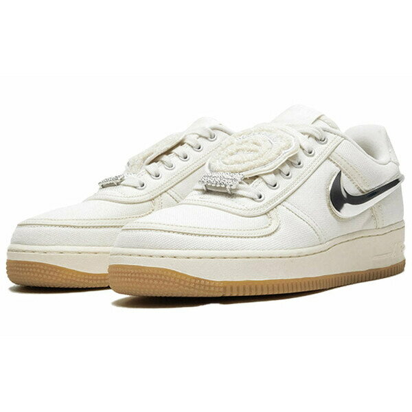 Nike ナイキ メンズ スニーカー 【Nike x Travis Scott Air Force 1 'Sail' AQ4211-101】 サイズ US_M_4