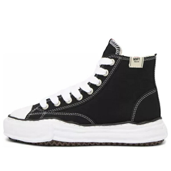Maison MIHARA YASUHIRO ミハラヤスヒロ メンズ スニーカー 【Maison MIHARA YASUHIRO Peterson23 OG Sole Canvas High 'Black' A11FW701-BLACK】 サイズ US_9(27.0cm)