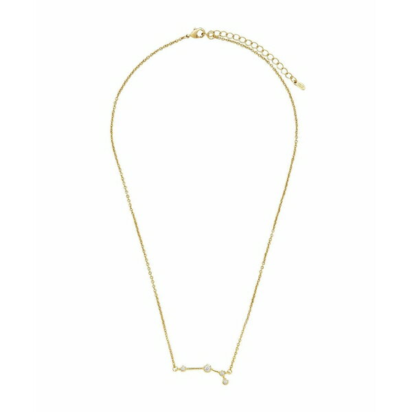 X^[OtH[Go[ fB[X lbNXE`[J[Ey_ggbv ANZT[ Women's When Stars Align Constellation Necklace in 14k Gold Plate Aries