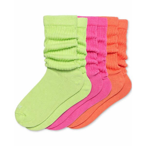 q[ fB[X C A_[EFA Women's 3-Pk. Slouch Socks Neon Pack