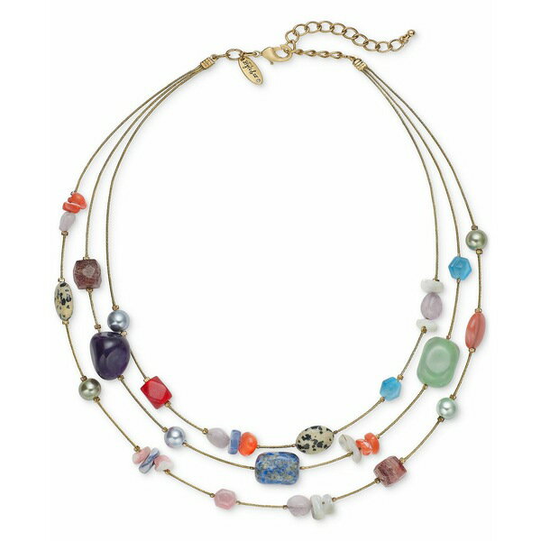 X^CAhR[ fB[X lbNXE`[J[Ey_ggbv ANZT[ Layered Stone Statement Necklace, 20