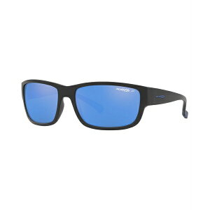 ͥå  󥰥饹 ꡼ Polarized Sunglasses , AN4256 62 MATTE BLACK/DARK GREY MIRROR WATER