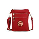 MKFコレクション レディース ショルダーバッグ バッグ Medina Cross body Handbag by Mia K. Red