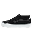 Vans バンズ メンズ スニーカー 【Vans x JJJJound Sk8-Mid Vault LX 'Black' VN0A7TNH2D9】 サイズ US_5(23.0cm)(4)