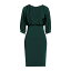 【送料無料】 ピンコ レディース ワンピース トップス Mini dresses Dark green