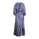 【送料無料】 サンドロ レディース ワンピース トップス Maxi dresses Purple