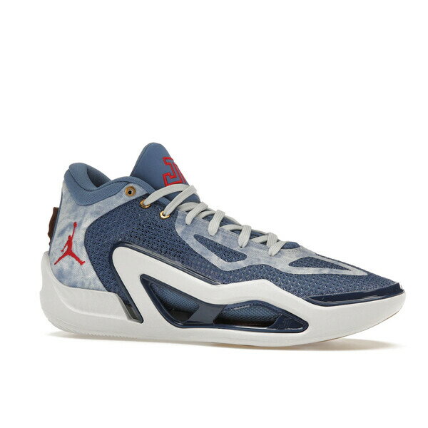 Jordan ジョーダン メンズ スニーカー 【Jordan Tatum 1 Denim】 サイズ US_8(26.0cm) Stone Blue/University Red-Mystic Navy
