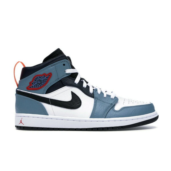 Jordan ジョーダン メンズ スニーカー 【Jordan 1 Mid Fearless Facetasm】 サイズ US_5.5(23.5cm) White/Black-Celestial Teal-Dark Obsidian