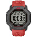 ^CbNX Y rv ANZT[ UFC Men's Knockout Digital Red Polyurethane Watch, 48mm Red