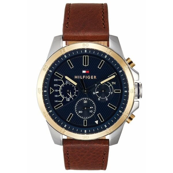 トミー ヒルフィガー メンズ 腕時計 アクセサリー DECKER CASUAL - Chronograph watch - blau