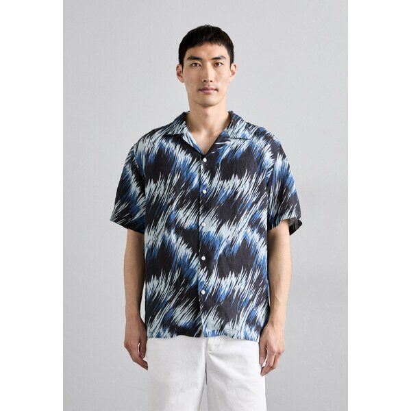 ジェイ リンドバーグ メンズ シャツ トップス ELIO - Shirt - thunderstorm navy